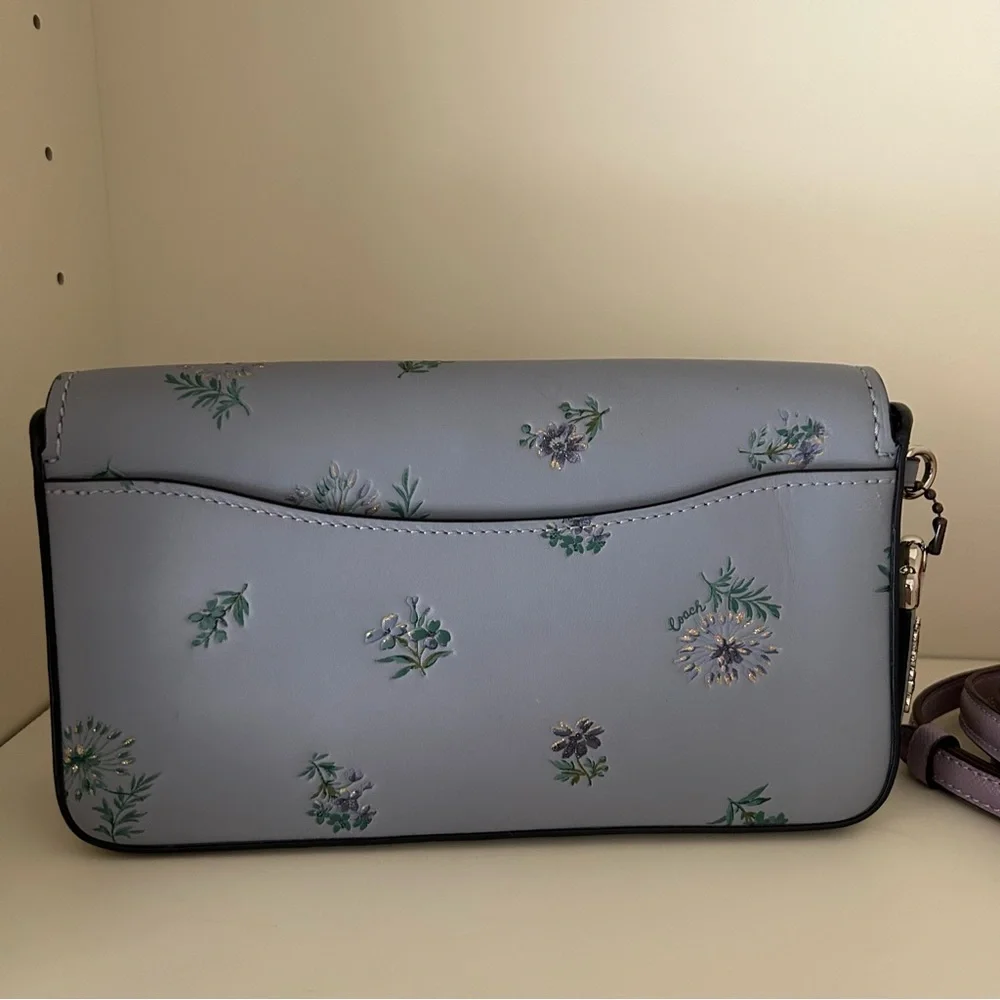 Coach Crossbody Dinky With Meadow Prairie Print in Silver Mist - Picture 3 of 7
